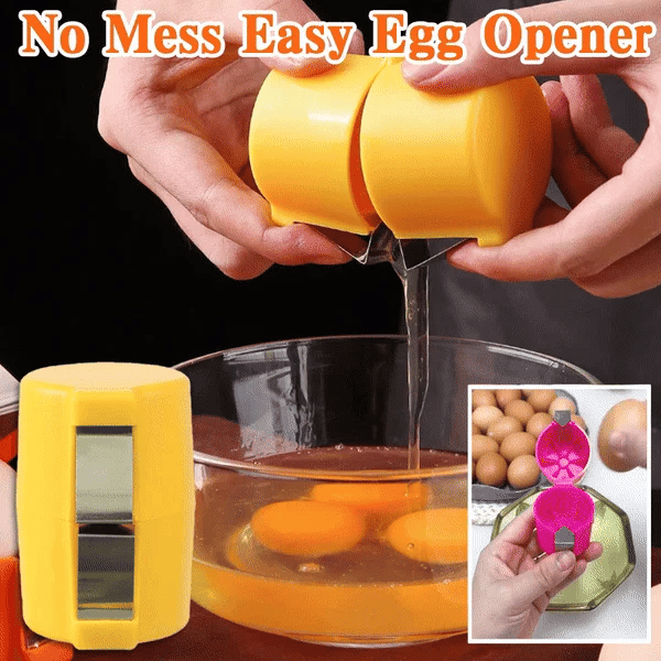 🔥Limited-time 😮‍💨 Buy 1 Get 1 Free !!🍳 Quick Egg Cracker Tool – Open Hundreds Of Eggs Faster & Cleaner 🔥